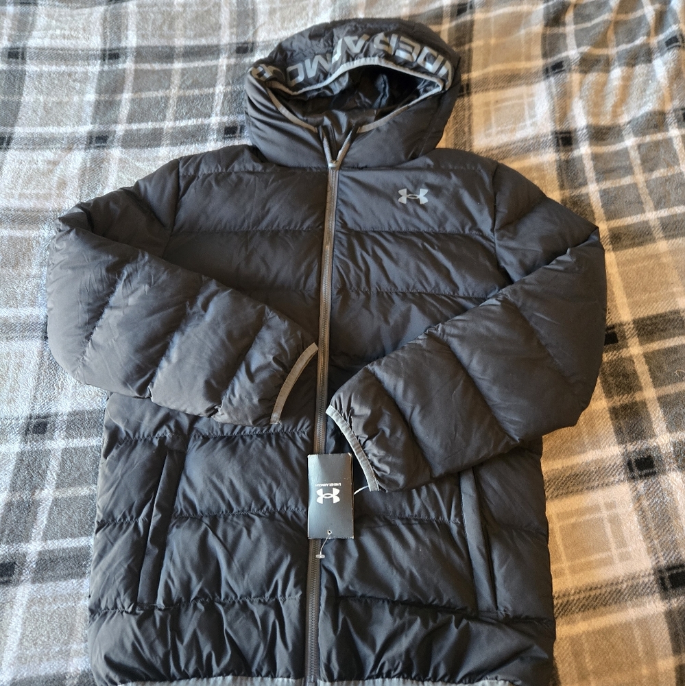 YXL underarmor puffer jacket NWT
